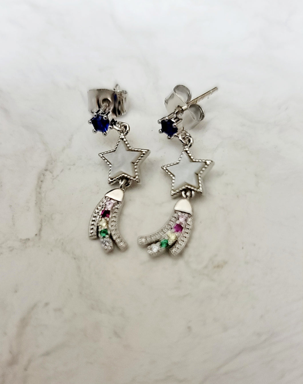 Accessories - Earring : Star Night Pair Pierced Earring