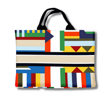 Load image into Gallery viewer, MY Tote - Your Everyday Lifestyle Bohemia Printed Book Tote
