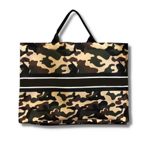 Load image into Gallery viewer, MY Tote - Your Everyday Lifestyle Camouflage Printed Book Tote
