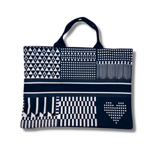 Load image into Gallery viewer, MY Tote - Your Everyday Lifestyle Cambridge Checker Printed Book Tote
