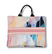 Load image into Gallery viewer, MY Tote - Your Everyday Lifestyle Abstract Printed Book Tote
