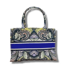 Load image into Gallery viewer, Icon Tote - Your Own Abstract Print Book Tote

