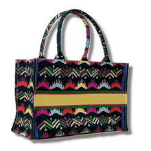 Load image into Gallery viewer, Icon Tote - Your Own Abstract Print Book Tote
