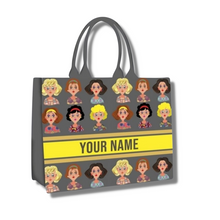Load image into Gallery viewer, Icon Tote - Your Own Girl Power Print Book Tote
