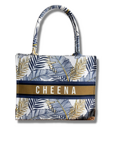 Load image into Gallery viewer, Icon Tote - Your Own Natural Print Book Tote
