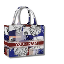 Load image into Gallery viewer, Icon Tote - Your Own Natural Print Book Tote
