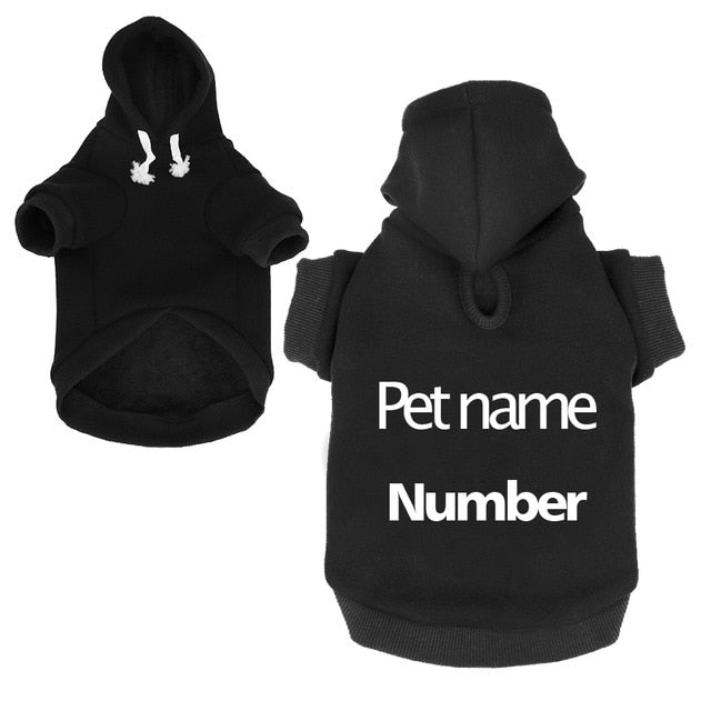 Clothes - Pet Dog/Cat Custom Hoodie