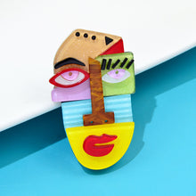 Load image into Gallery viewer, Accessories - Brooch : Japanese Anime Human Face Brooch / Batch

