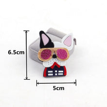 Load image into Gallery viewer, Accessories - Brooch :  Movie Cartoon Bulldog Brooch / Batch
