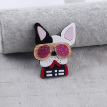 Load image into Gallery viewer, Accessories - Brooch :  Movie Cartoon Bulldog Brooch / Batch
