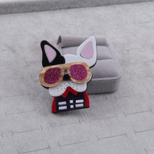 Load image into Gallery viewer, Accessories - Brooch :  Movie Cartoon Bulldog Brooch / Batch
