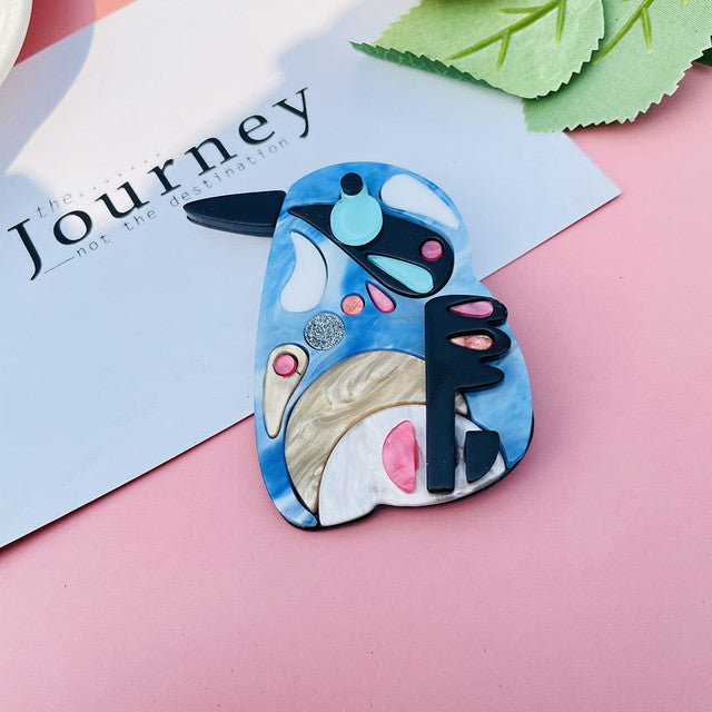 Accessories - Brooch : Fashion Acrylic Cute Birdy Brooch/Batch